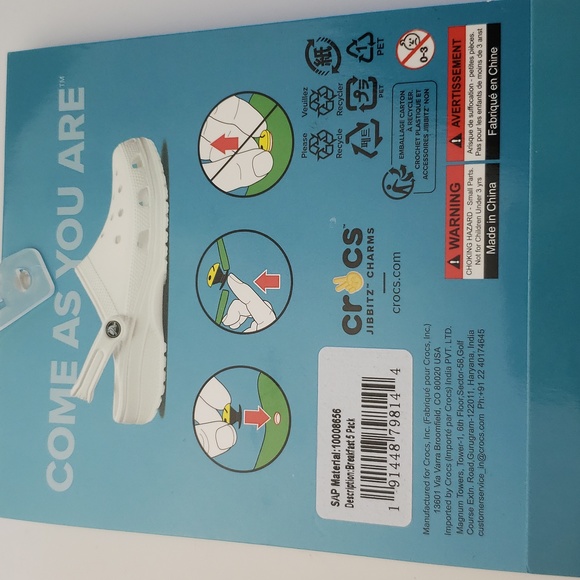 Crocs NWT Bundle (2) Jibbits Happy Candy 5 pack & Breakfast 5 pack 10 To… - Picture 8 of 8